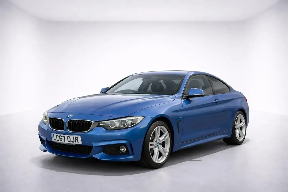 Used BMW 420 M Sport 184 HP (135 kW) 2017 Blue Coupe