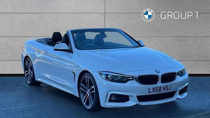 White Used 2018 BMW 430 M Sport Coupe | £18,875 (Fair price) - Image 1/4