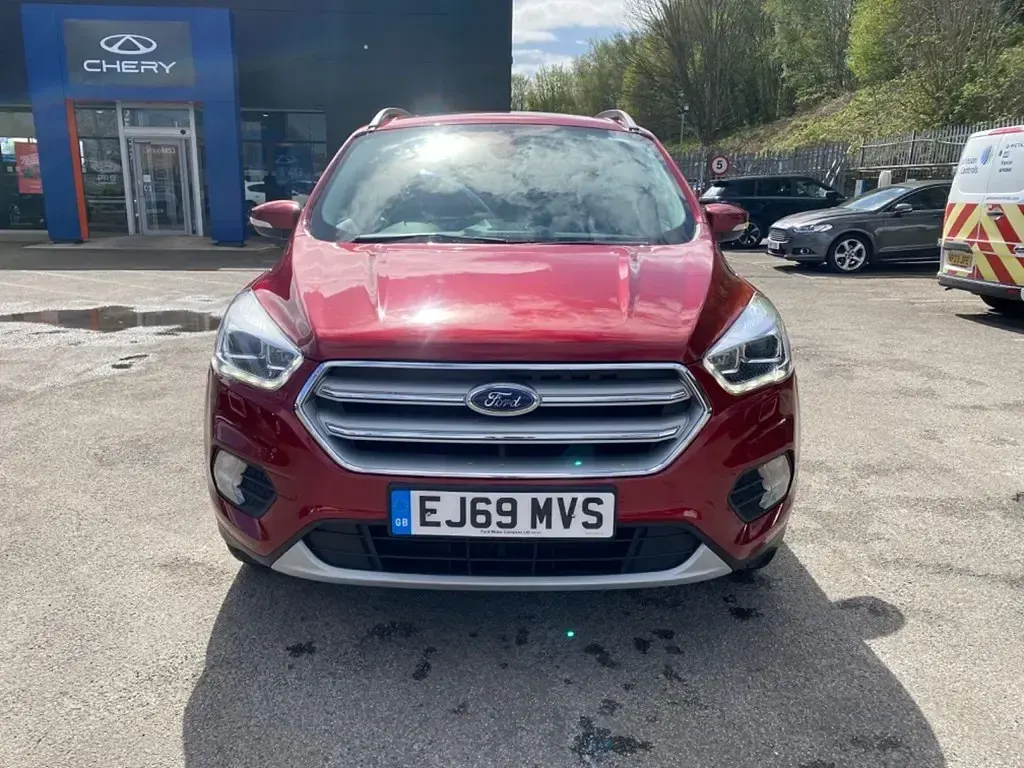 Second-hand Ford Kuga Titanium X 150 CP (110 kW) 2019 Roșu SUV