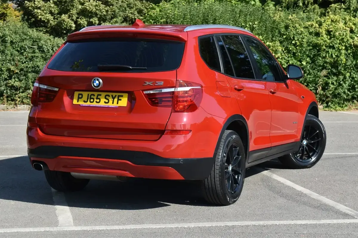 Used BMW X3 Performance 190 HP (139 kW) 2015 Red SUV