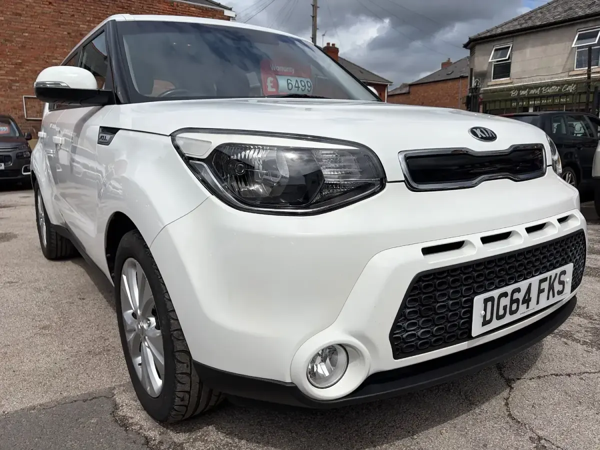 Used Kia Soul Plus 2014 White SUV