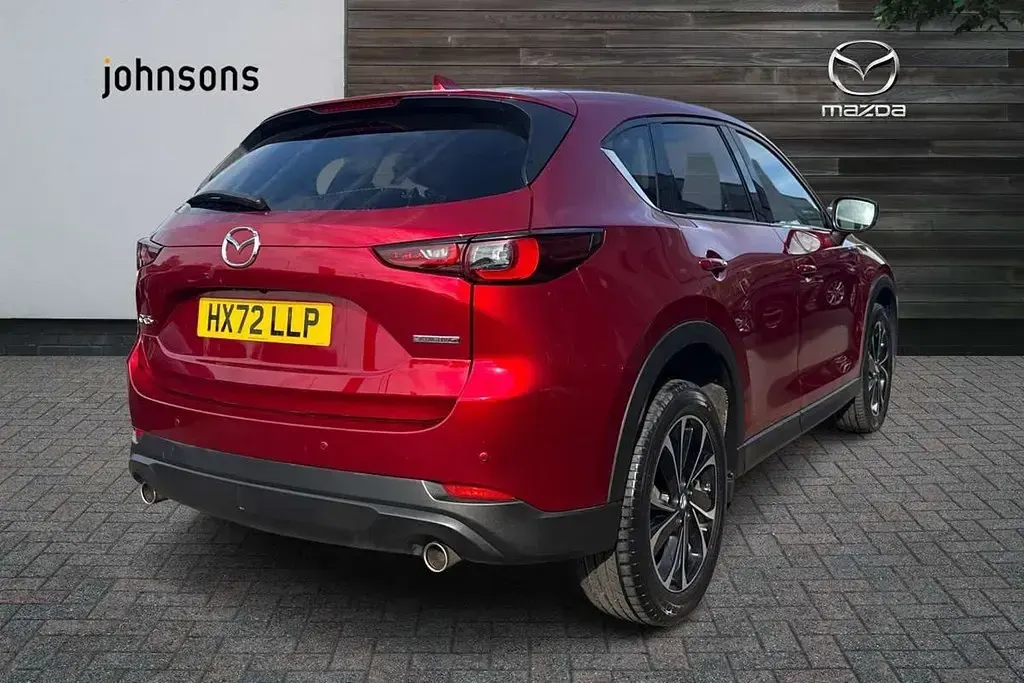 Gebraucht Mazda CX-5 Edition 162 PS (119 kW) 2022 Rot SUV