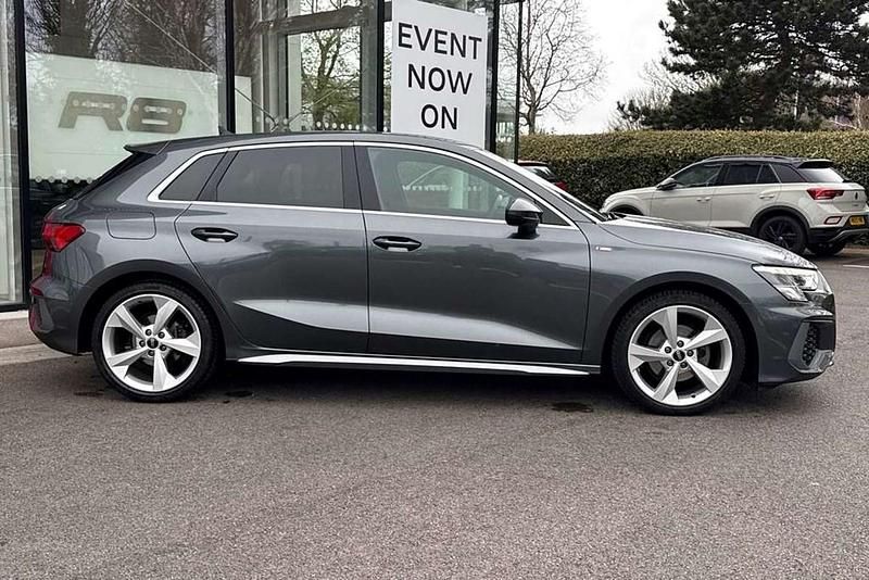 Used Audi A3 S-Line 147 HP (108 kW) 2023 Grey Sedan