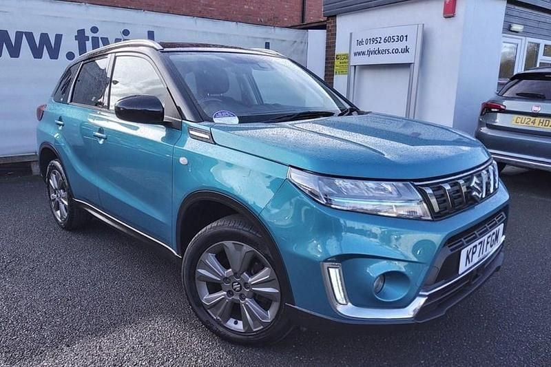 Used Suzuki Vitara SZ-T 129 HP (94 kW) 2021 Blue SUV