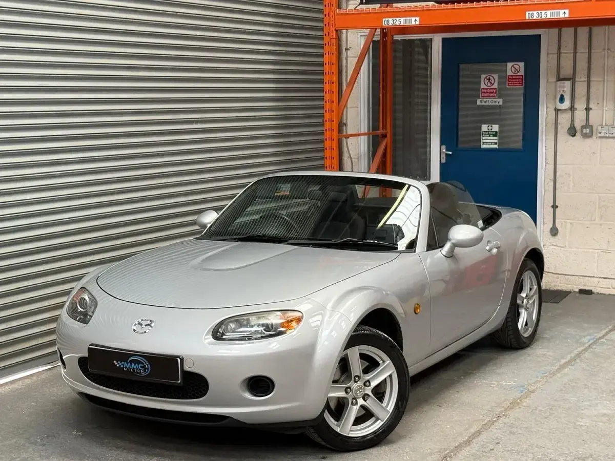 Used Mazda MX5 126 HP (92 kW) 2008 Silver Cabriolet