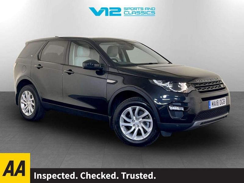 Black Used 2018 Land Rover Discovery Sport SE SUV | £13,995 (Good price) - Image 1/2
