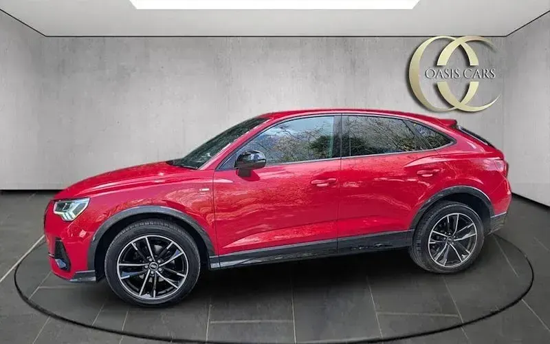 Used Audi Q3 Black Edition 150 HP (110 kW) 2021 Red SUV