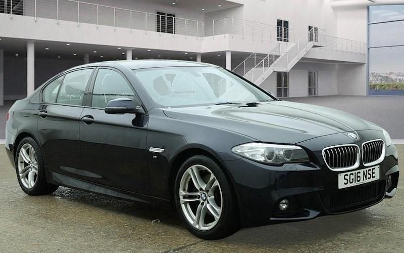 Used BMW 520 M Sport 190 HP (139 kW) 2016 Black Sedan