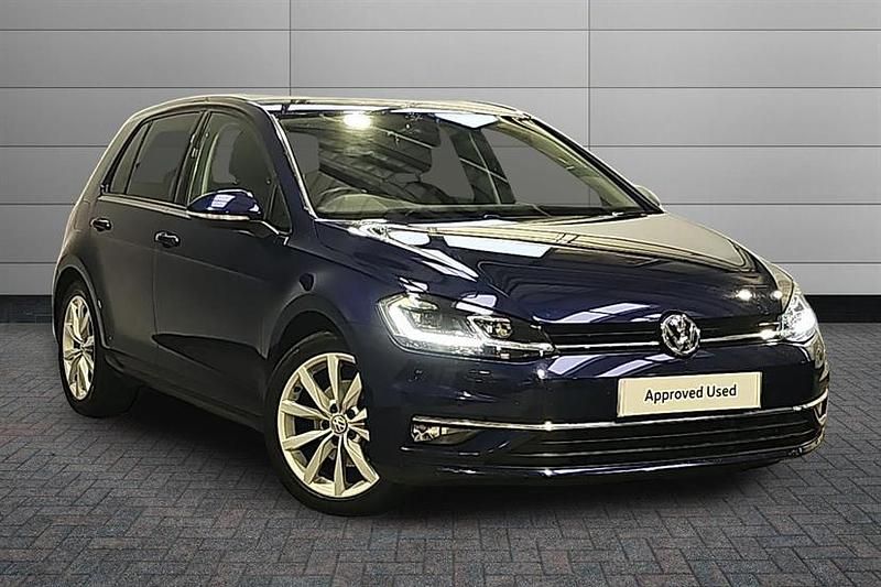Atlantic blue Used 2020 VW Golf VII GT Hatchback | £17,750 (Fair price) - Image 1/3
