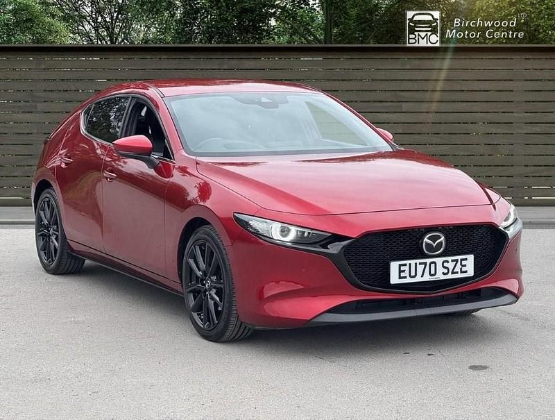 Red Used 2020 Mazda 3 Inclusive Hatchback | £15,400 (Fair price) - Image 1/4