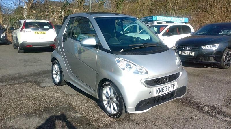 Used Smart ForTwo Cabrio Passion 71 HP (52 kW) 2013 Silver Cabriolet