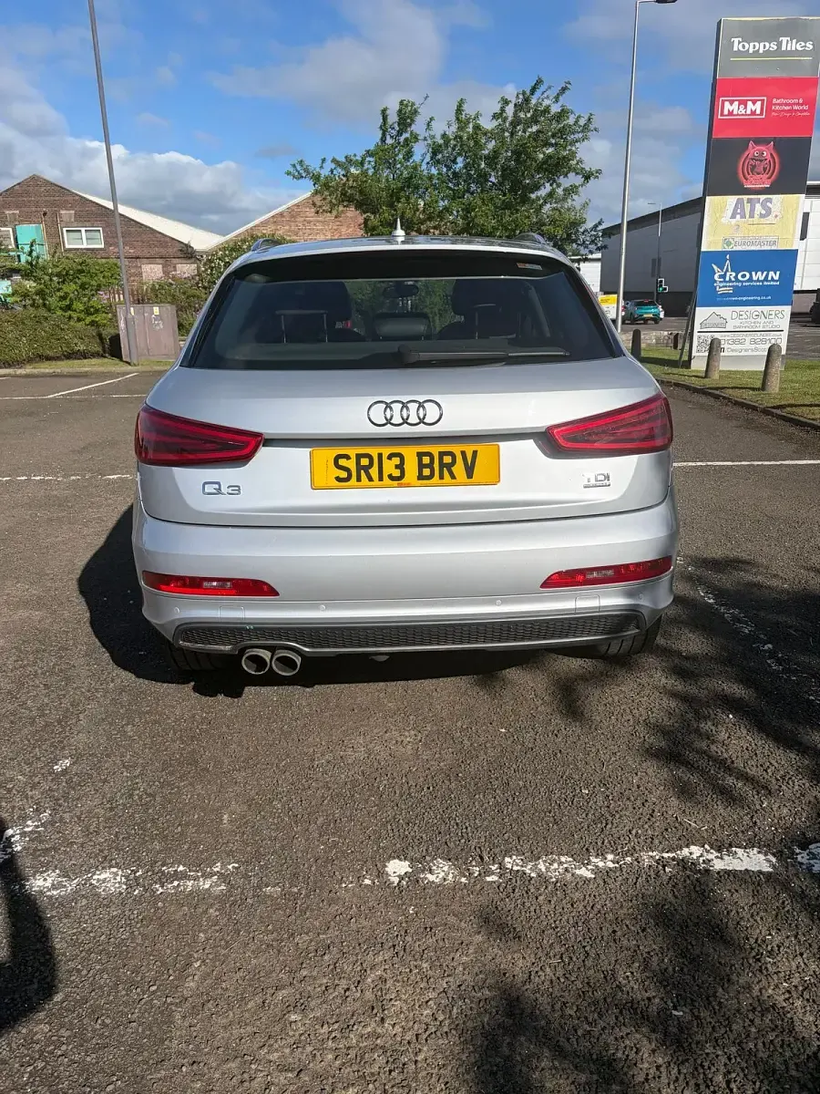 Used Audi Q3 S-Line 177 HP (130 kW) 2013 Silver SUV