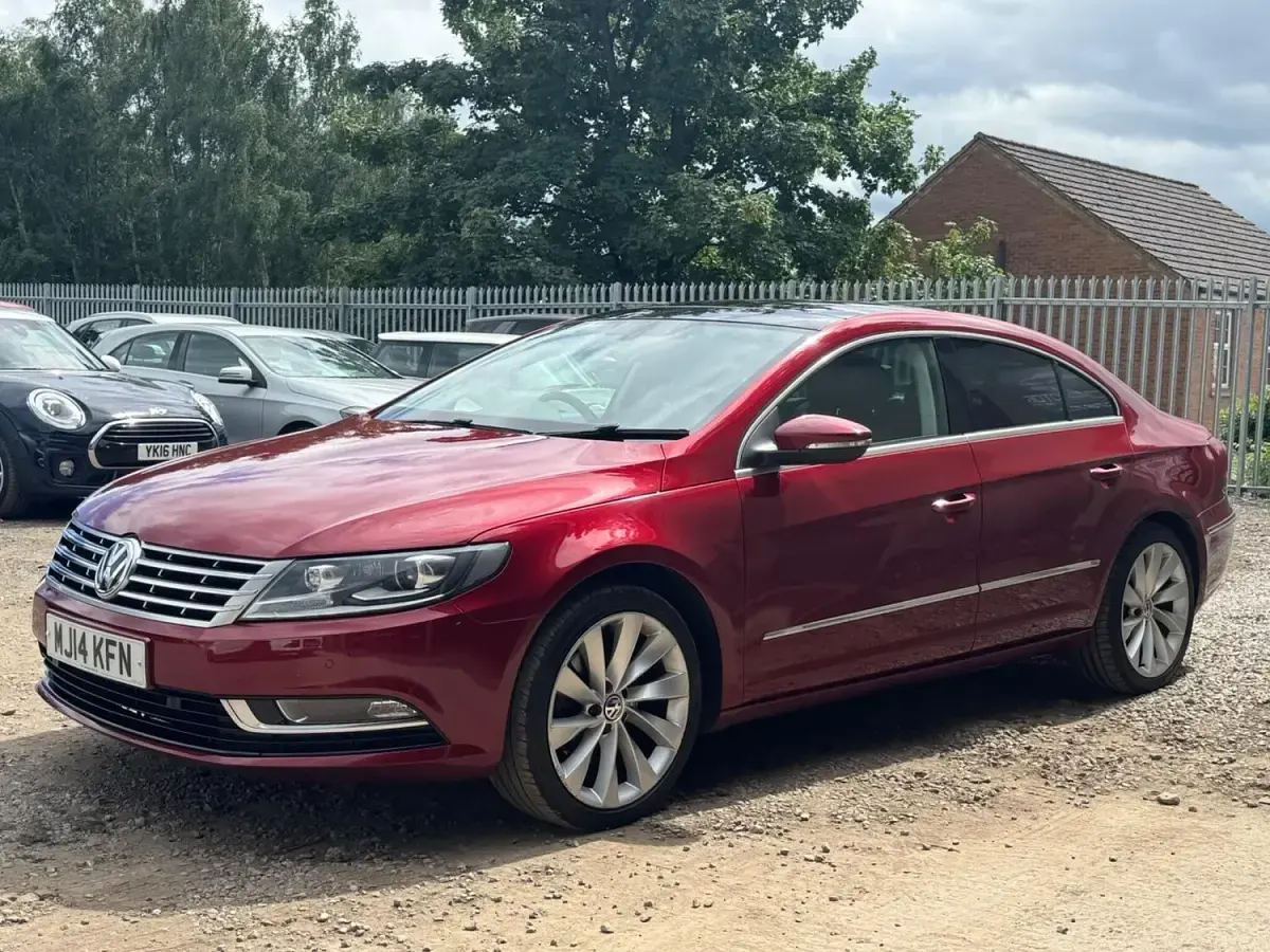 Used VW CC GT 140 HP (102 kW) 2014 Red Sedan