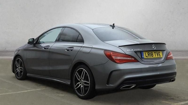 Used Mercedes CLA220 AMG line 177 HP (130 kW) 2018 Grey Sedan