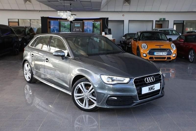 Used Audi A3 S-Line 2014 Grey Hatchback