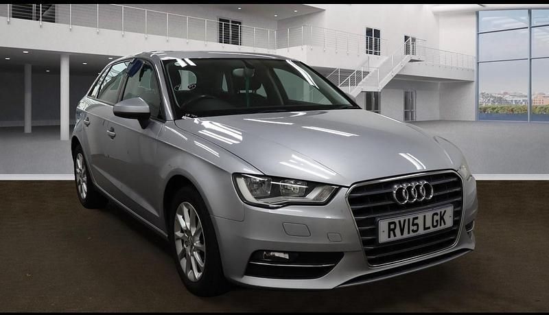 Silver Used 2015 Audi A3 Design Hatchback | £5,750 (Fair price) - Image 1/4