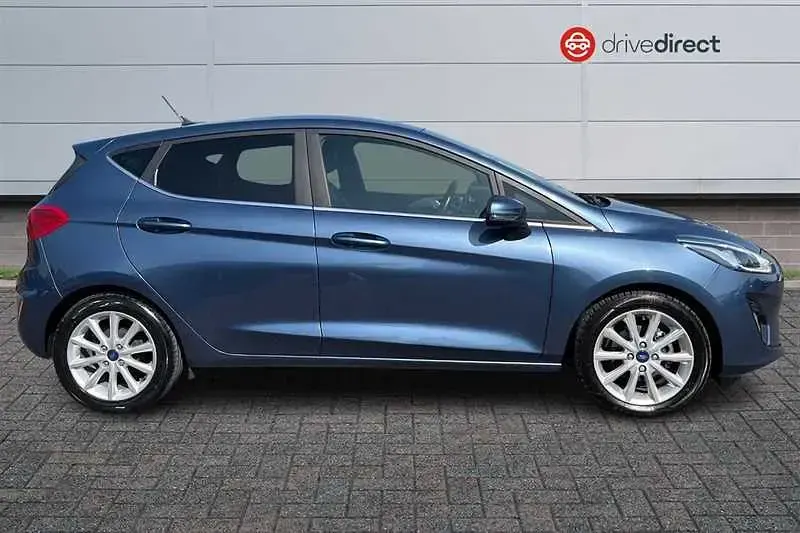 Used Ford Fiesta Titanium X 100 HP (73 kW) 2019 Blue Hatchback