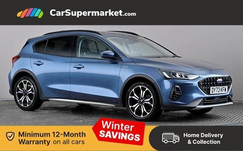 Blue Used 2023 Ford Focus Active X Hatchback | £14,997 (Fair price) - Image 1/3