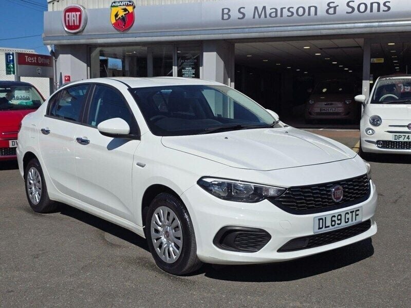 White Used 2020 Fiat Tipo Easy Sedan | £8,495 (Fair price) - Image 1/4