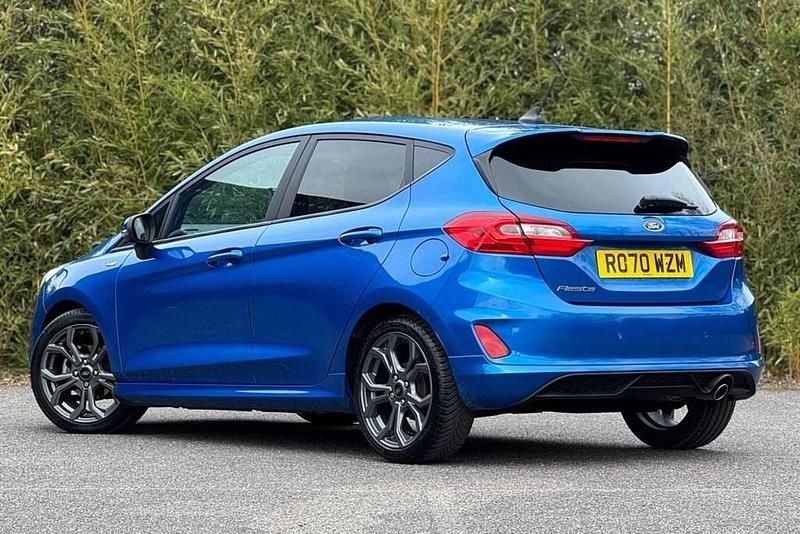 Used Ford Fiesta ST-Line 95 HP (69 kW) 2020 Blue Hatchback