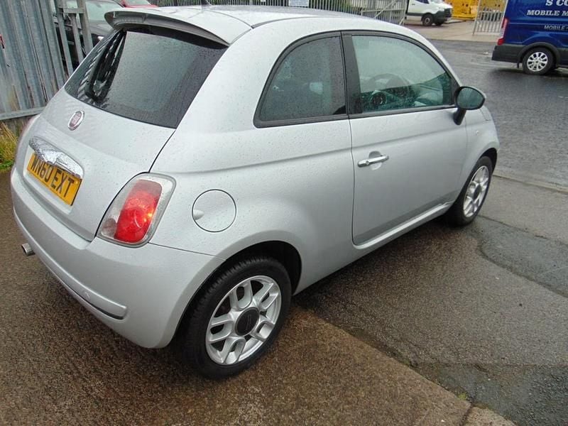 Gebraucht Fiat 500 Sport 95 PS (69 kW) 2010 Silber Kleinwagen