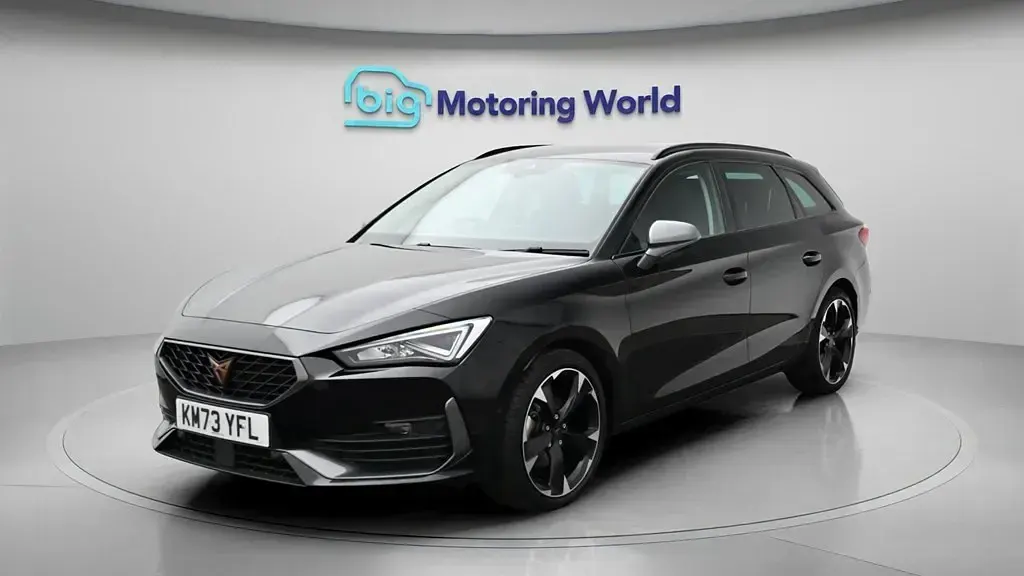 Used Cupra Leon 150 HP (110 kW) 2023 Black Estate