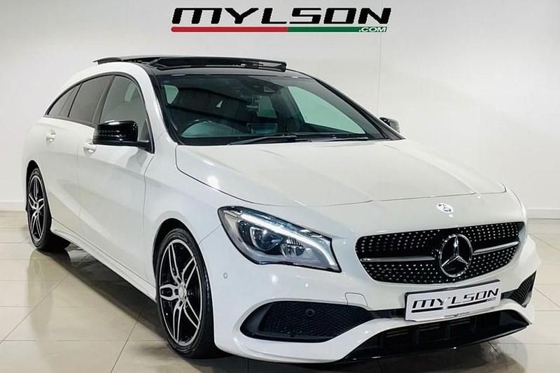 Used Mercedes CLA220 AMG line 177 HP (130 kW) 2016 White Sedan