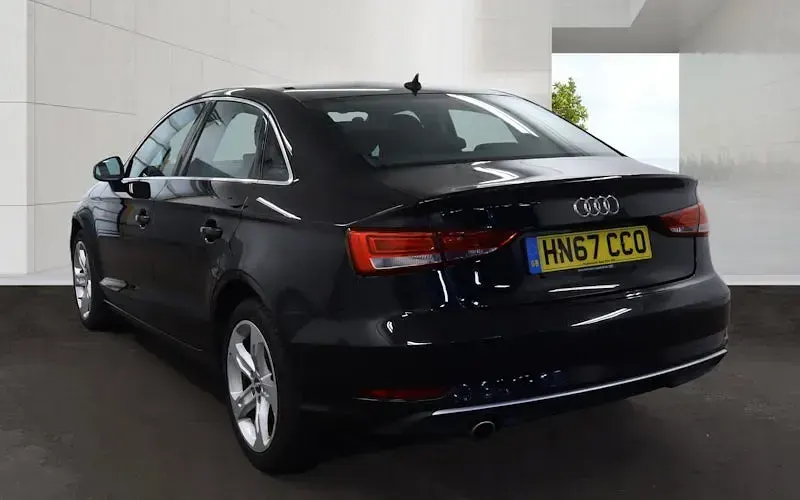 Used Audi A3 Sport 116 HP (85 kW) 2017 Black Sedan