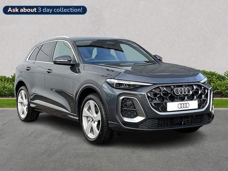 Grey Used 2025 Audi Q5 S-Line SUV | £48,878 - Image 1/4