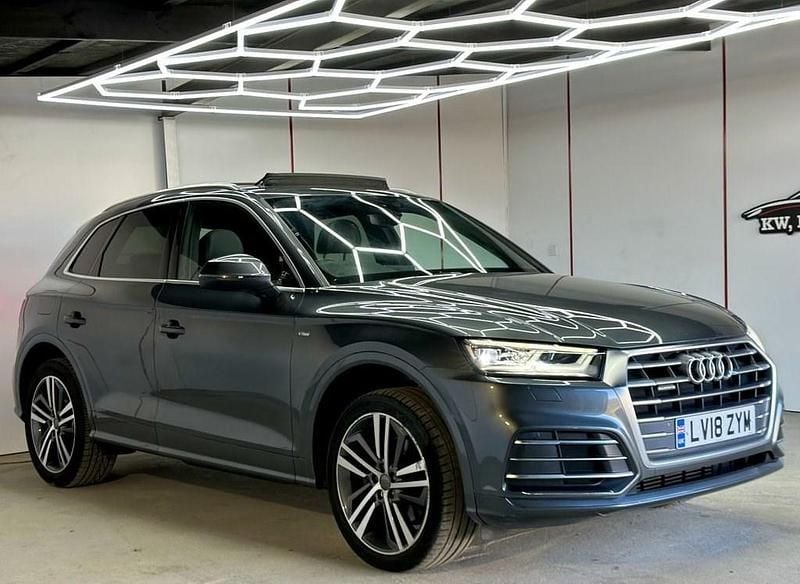 Used Audi Q5 S-Line 252 HP (185 kW) 2018 Grey SUV