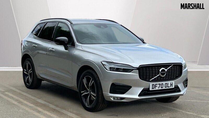 Silver Used 2021 Volvo XC60 R-Design SUV | £24,819 (Fair price) - Image 1/4