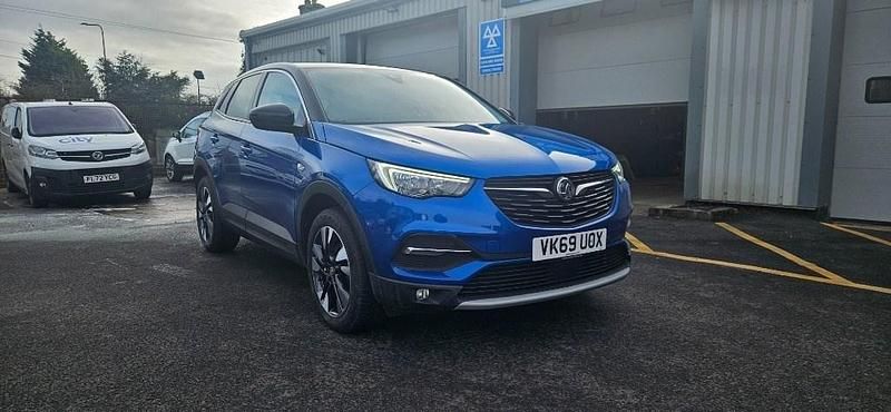 Used Vauxhall Grandland X Sport 130 HP (95 kW) 2019 Blue SUV