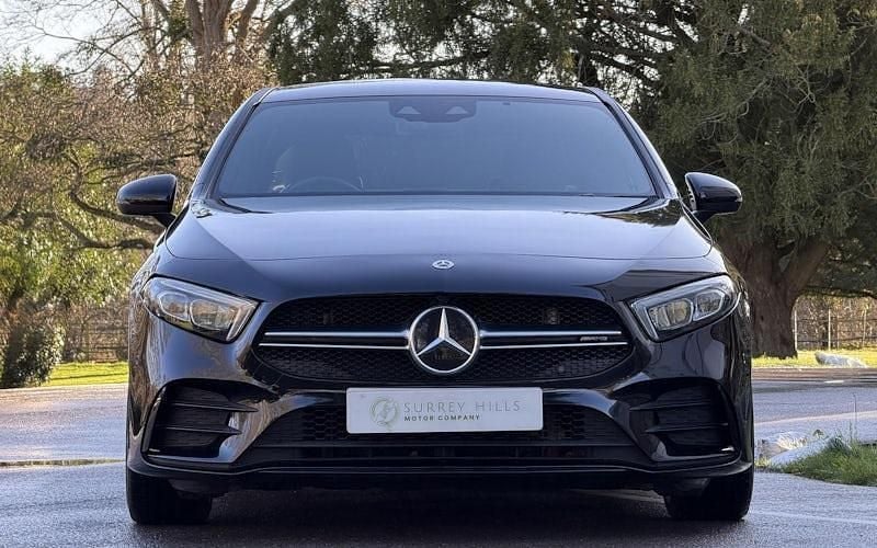 Used Mercedes A35 AMG Premium 306 HP (225 kW) 2021 Black Sedan