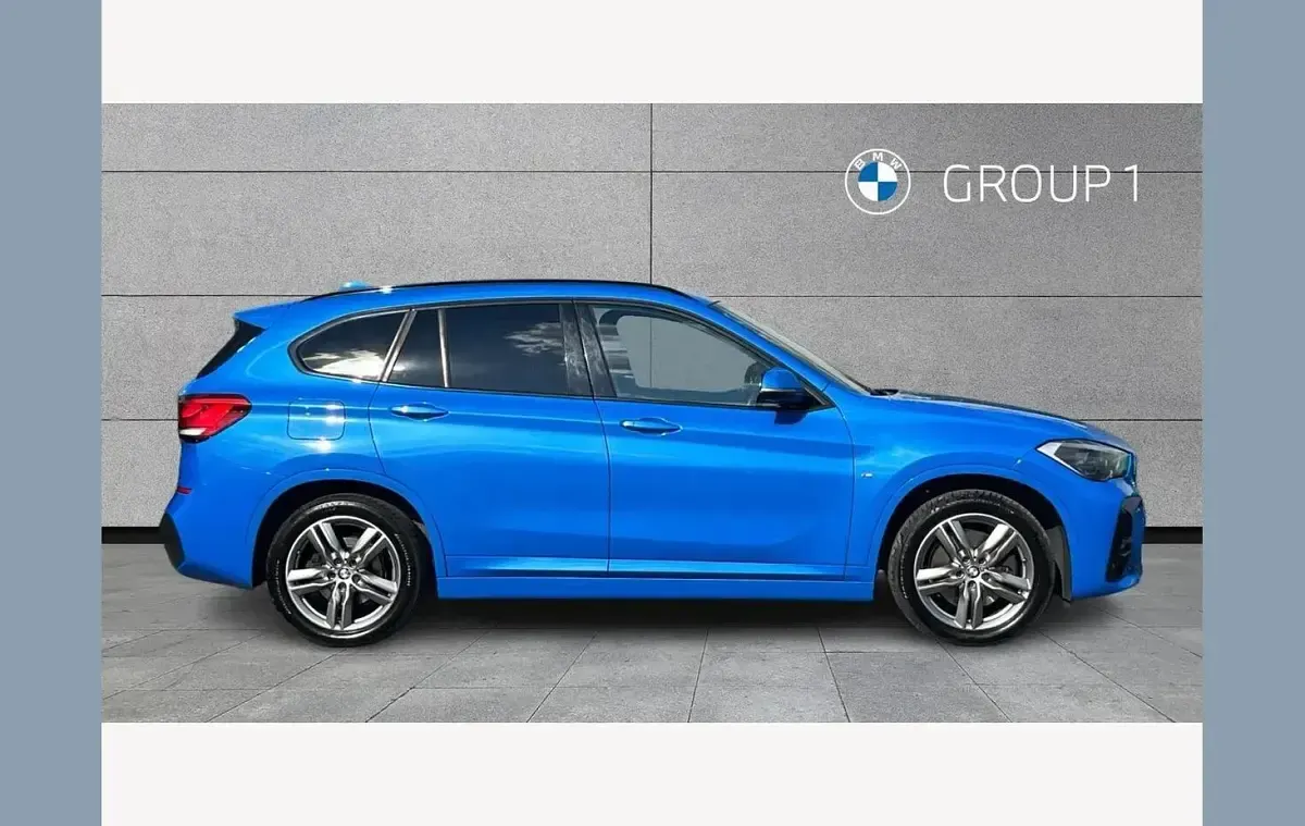 Used BMW X1 M Sport 217 HP (159 kW) 2020 Blue SUV