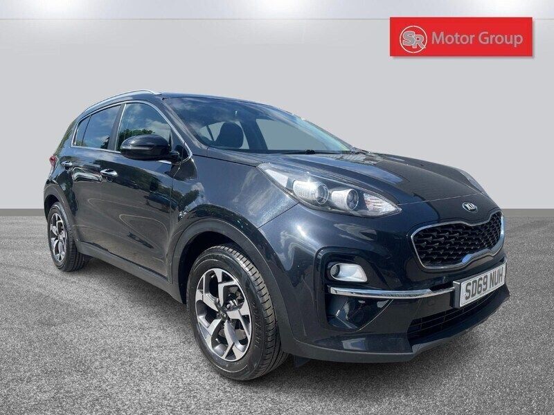 Black Used 2019 Kia Sportage 2 SUV | £9,601 (Fair price) - Image 1/4