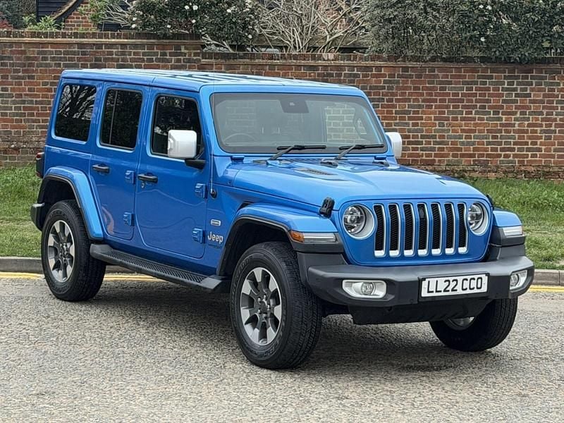 Used Jeep Wrangler Overland 268 HP (197 kW) 2022 Blue SUV
