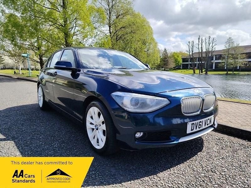 Used BMW 120 184 HP (135 kW) 2011 Blue Hatchback