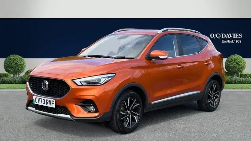 Used MG ZS Exclusive 106 HP (77 kW) 2023 Orange SUV