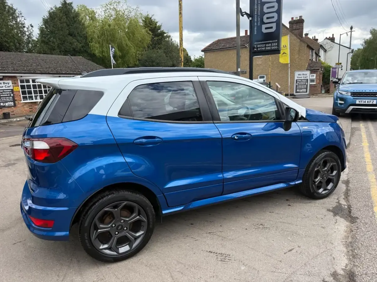 Second-hand Ford Ecosport ST-Line 125 CP (91 kW) 2018 Albastru SUV