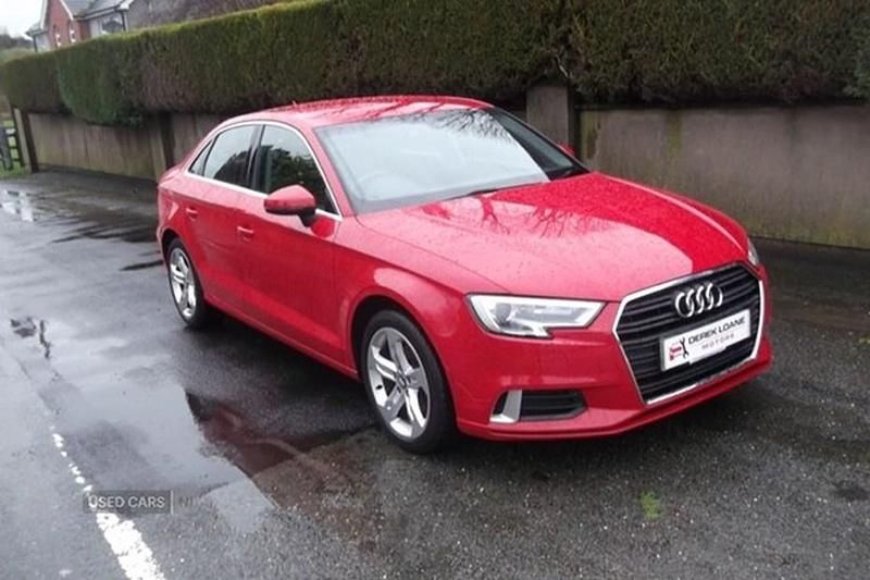 Used Audi A3 Sport 150 HP (110 kW) 2017 Red Sedan