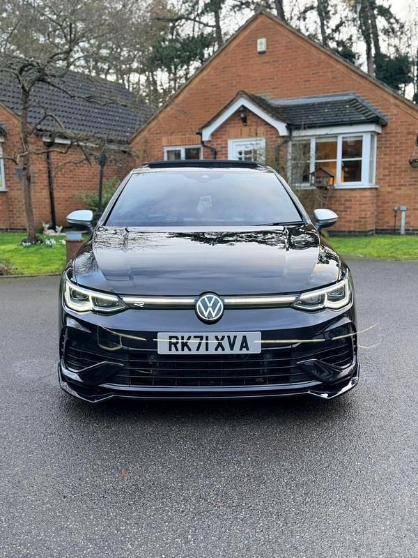 Used VW Golf VII R 2021 Black Hatchback