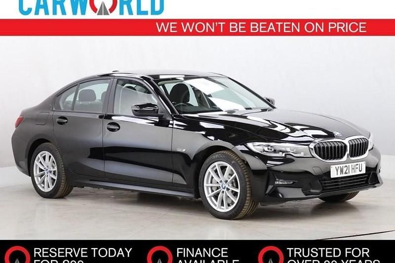 Black Used 2021 BMW 330e Comfort Edition Sedan | £13,693 (Super price) - Image 1/1