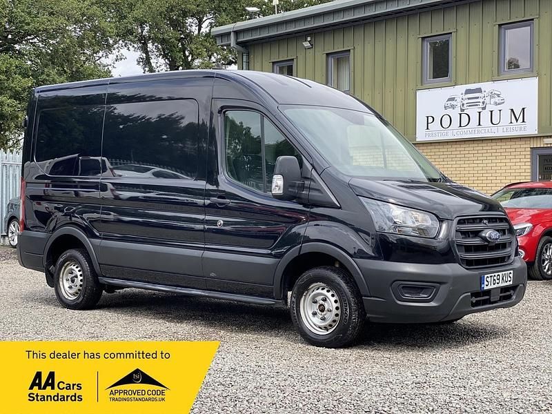 Black Used 2019 Ford Transit S Van | £12,490 (Super price) - Image 1/3