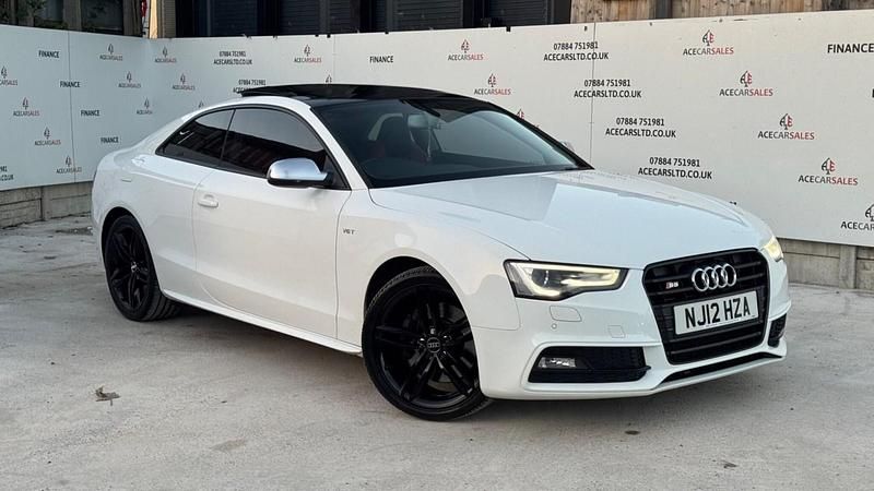 White Used 2012 Audi S5 Business Coupe | £13,495 - Image 1/4