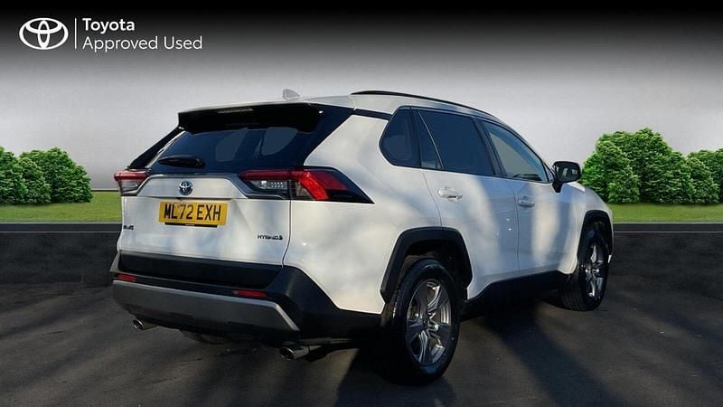 Used Toyota RAV4 Hybrid 218 HP (160 kW) 2022 White SUV