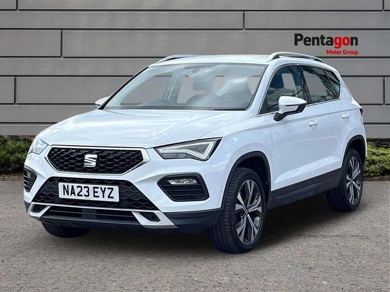 Gebraucht Seat Ateca SE Technology 108 PS (79 kW) 2023 Weiß SUV