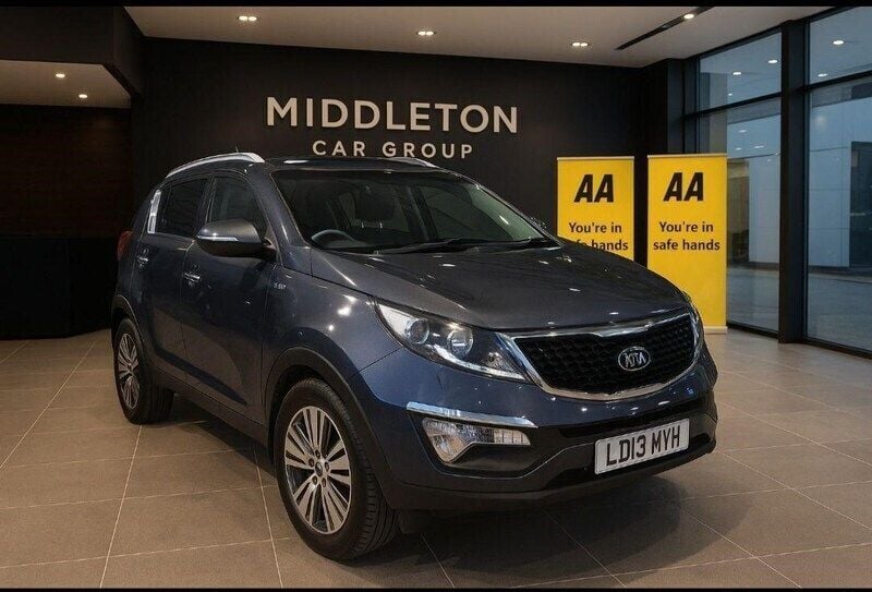 Black Used 2013 Kia Sportage 2 SUV | £2,495 (Super price) - Image 1/4