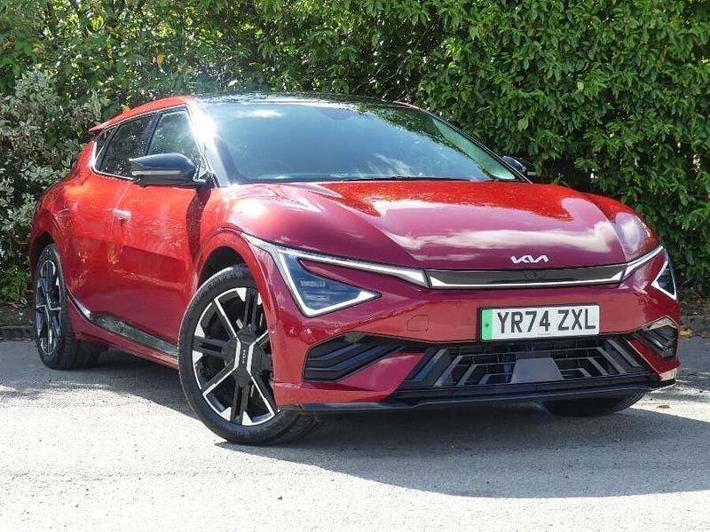 Red Used 2024 Kia EV6 GT-Line S SUV | £35,658 (A bit pricey) - Image 1/4