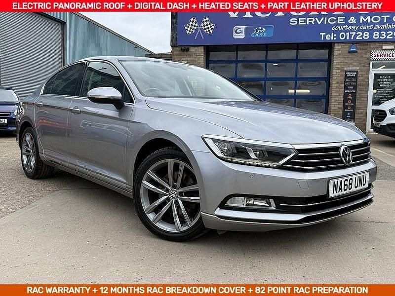 Used VW Passat GT 150 HP (110 kW) 2018 Silver Sedan