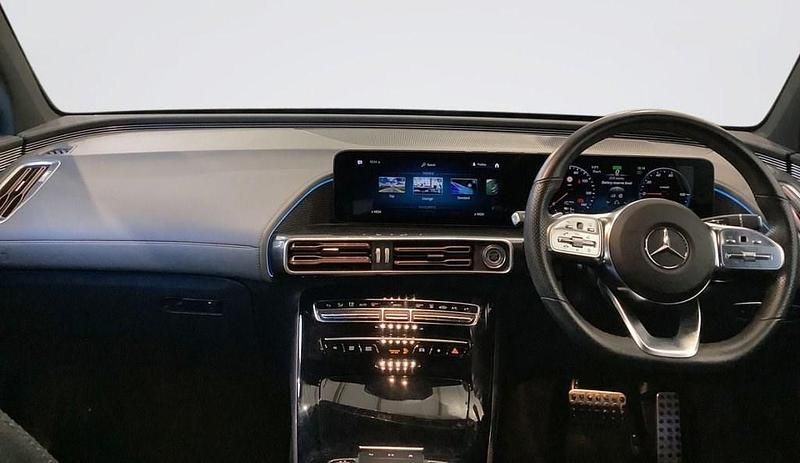 Used Mercedes EQC400 AMG line 300 kW (408 HP) 2021 Blue SUV